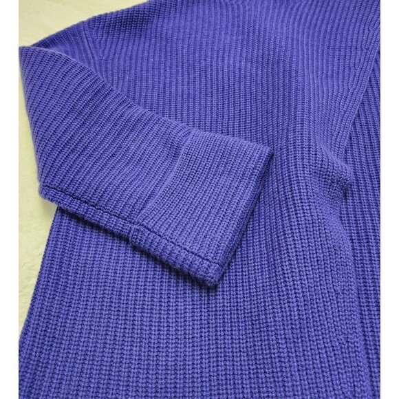 Athleta Azalea Cashmere Sweater Purple Small - Picture 8 of 10